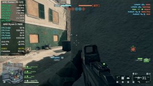 Battlefield 6 Beta |  RX 570 - FSR 3 OFF/ON - FPS | Тесты