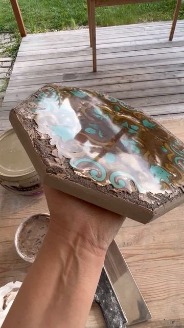 Не забывайте, я же волшебница!😇😍 на видео моя авторская техника марокканской плитки🔥 смотреть онлайн