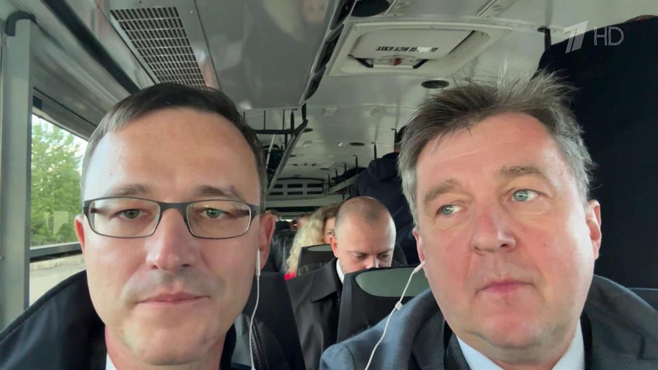 Корреспонденты Первого канала на Аляске ждут прибытия президентов России и США