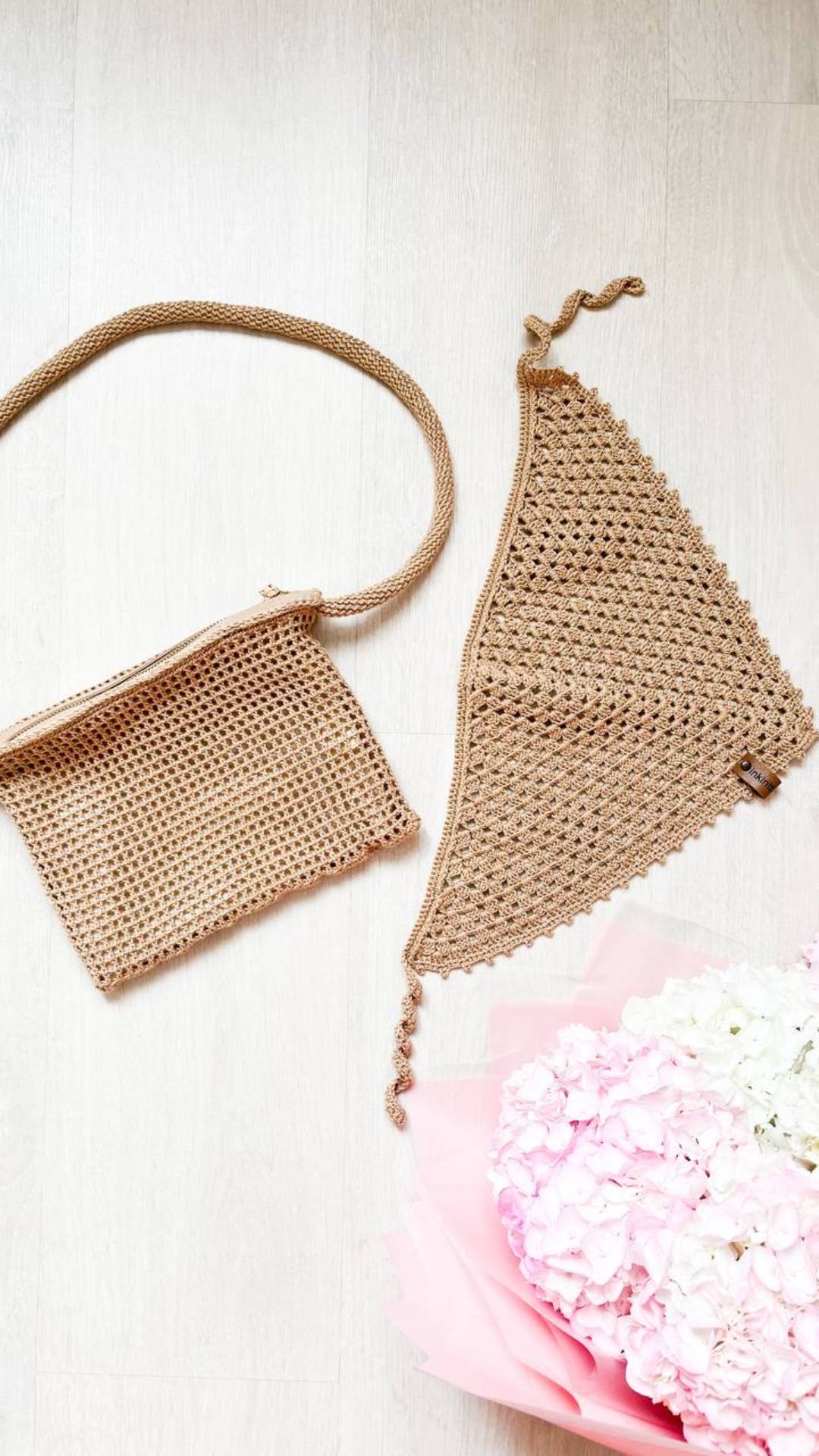 Сумочка и косынка кроше смотреть онлайн