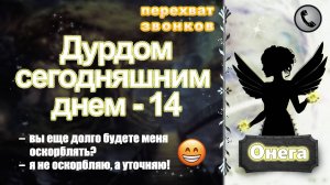 ОНЕГА. Дурдом сегодняшним днем - 14.