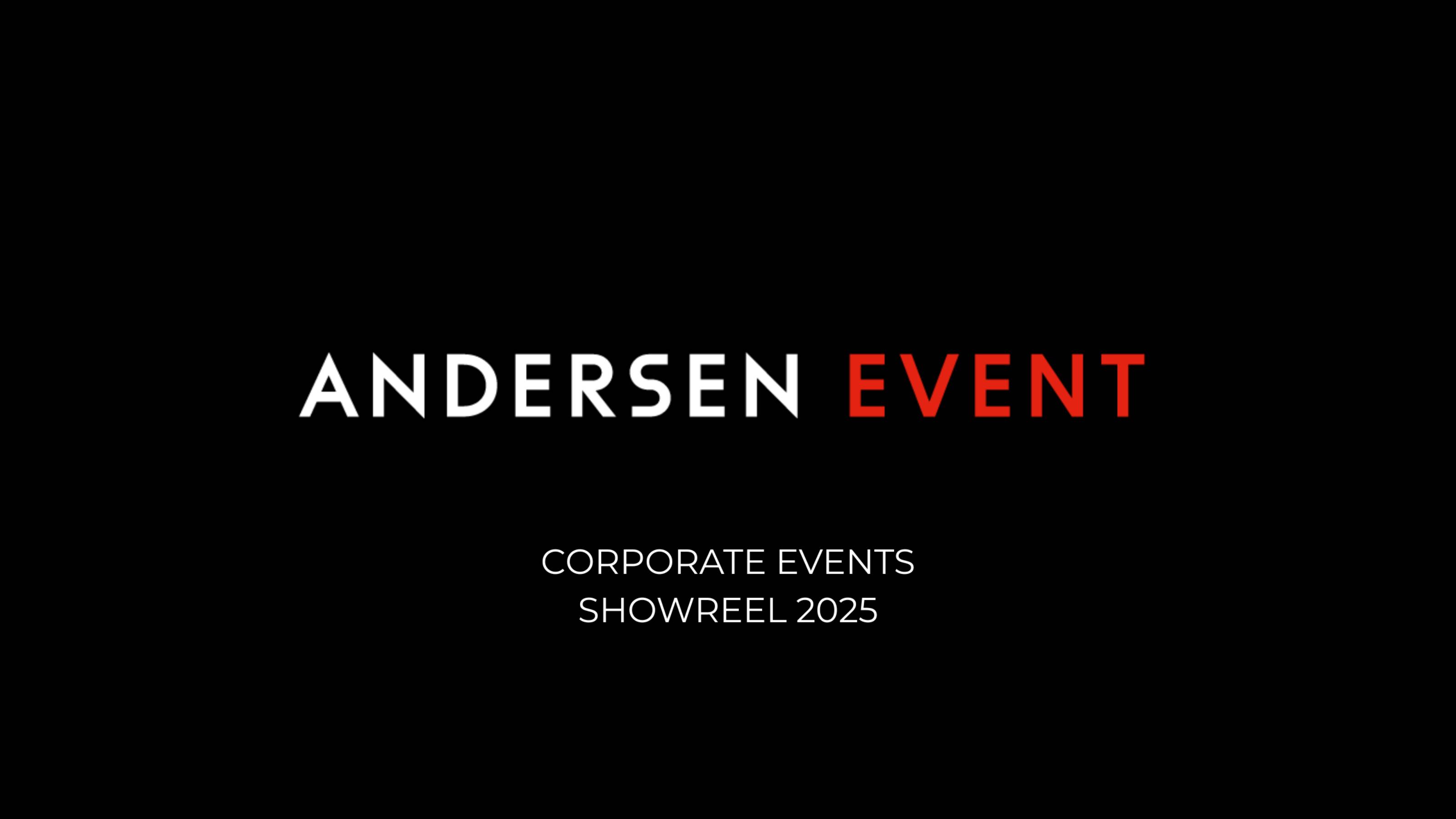 ANDERSEN EVENT / Showreel корпоративных мероприятий / Организация мероприятий в России