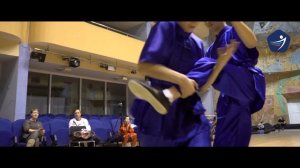 Показательная тренировка сборной области по ушу, Калининград, 2018