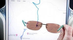 Как видно экран навигатора или смартфона в поляризованных очках?