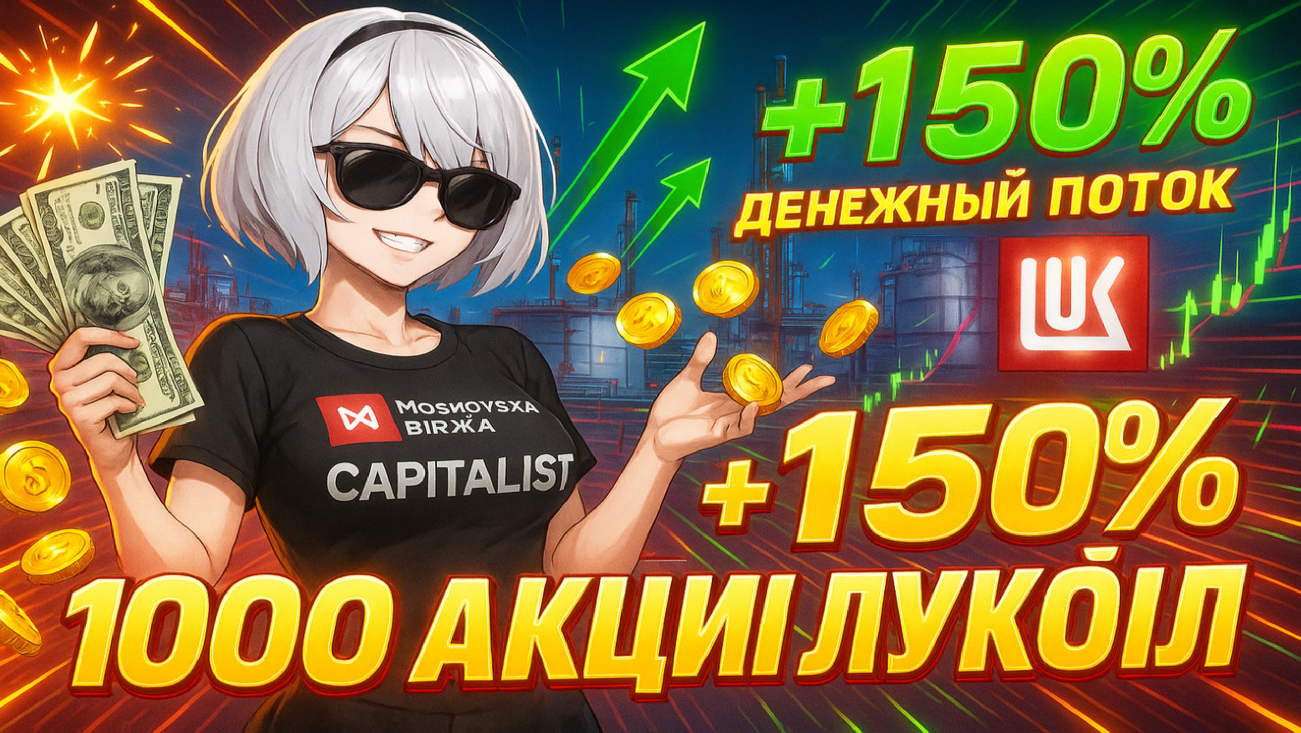 1000 Акций Лукойла - Дивиденды Татнефти смотреть онлайн