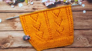 МК Узор спицами