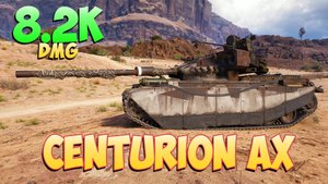 Centurion AX • Безумная ферма! - 5 Фрагов 8.2K Урона • Мир Танков