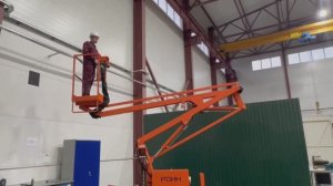 Обзор на_коленчатый подъёмник РОИН ОПН-9