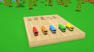 Мультик про машинки | Развивающие мультики для детей | Учим английский с детьми