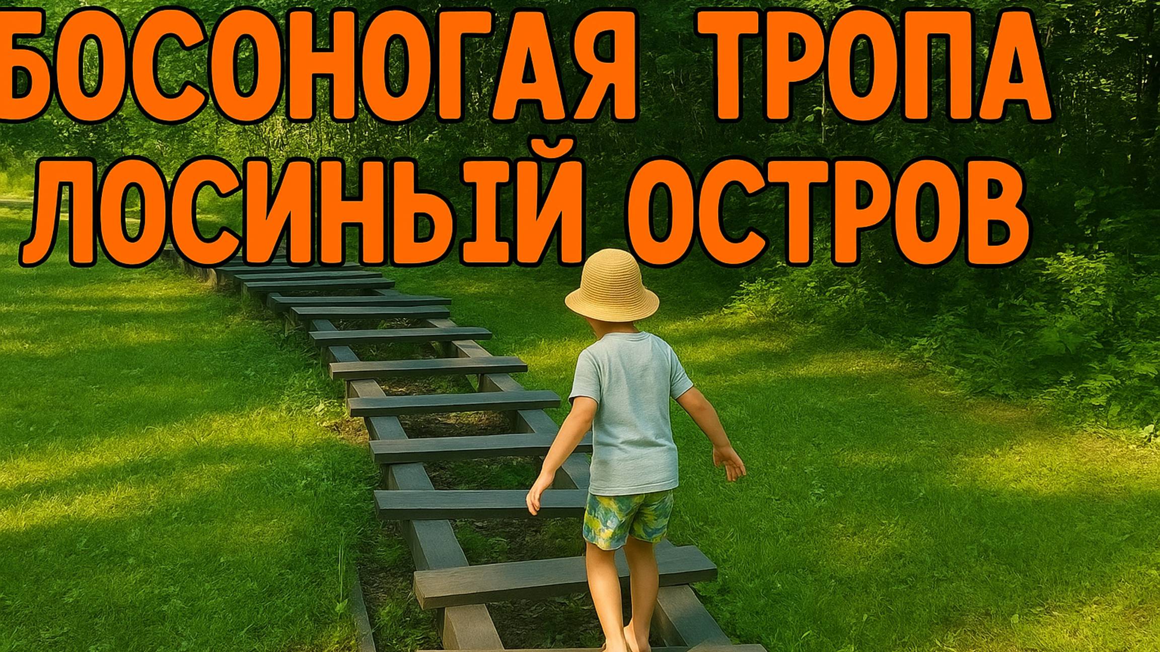 Босоногая тропа, Лосиный остров, Москва 25.07.2025