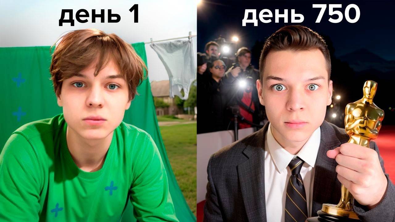 Я потратил 750 Дней Чтобы Стать Актером смотреть онлайн