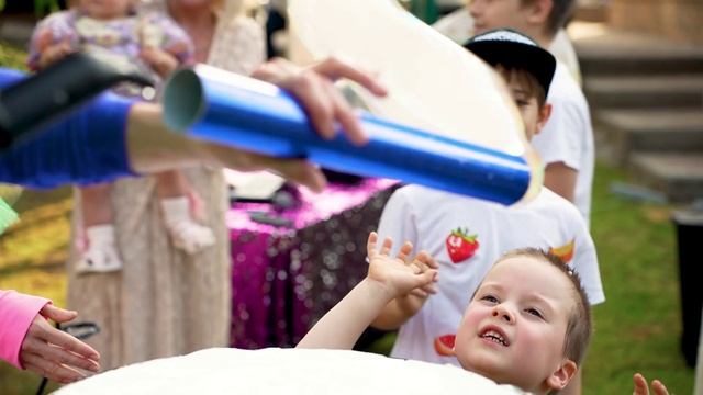 Аглая 1 годик  пенная вечеринка