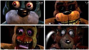 ВСЕ СКРИМЕРЫ ИЗ ФНАФ ПЛЮС!!!  FIVE NIGHTS AT FREDDY'S PLUS ALL JUMPSCARES 4K HD