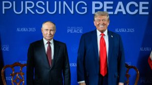 Путин и Трамп в Аляске