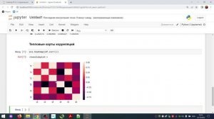 Корреляция. Тепловые карты корреляций