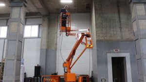 РОИН ОПН-9 — электрический коленчатый подъёмник: компактность, безопасность, эффективность