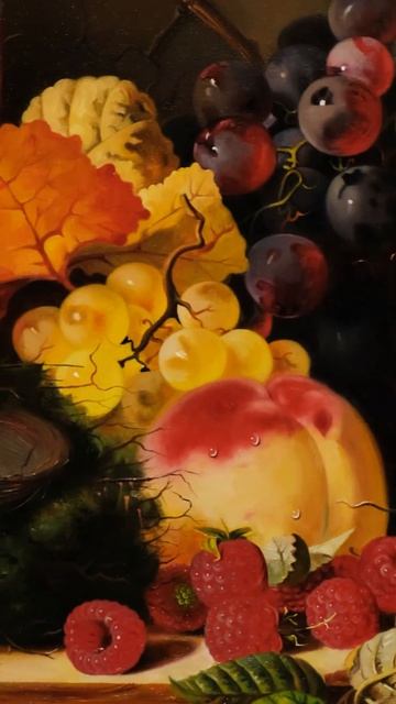 Эдвард Ладелл "Натюрморт с фруктами" смотреть онлайн