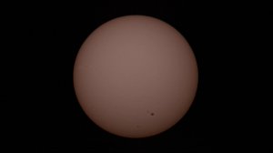 Солнце в телескоп Celestron Evolution SE