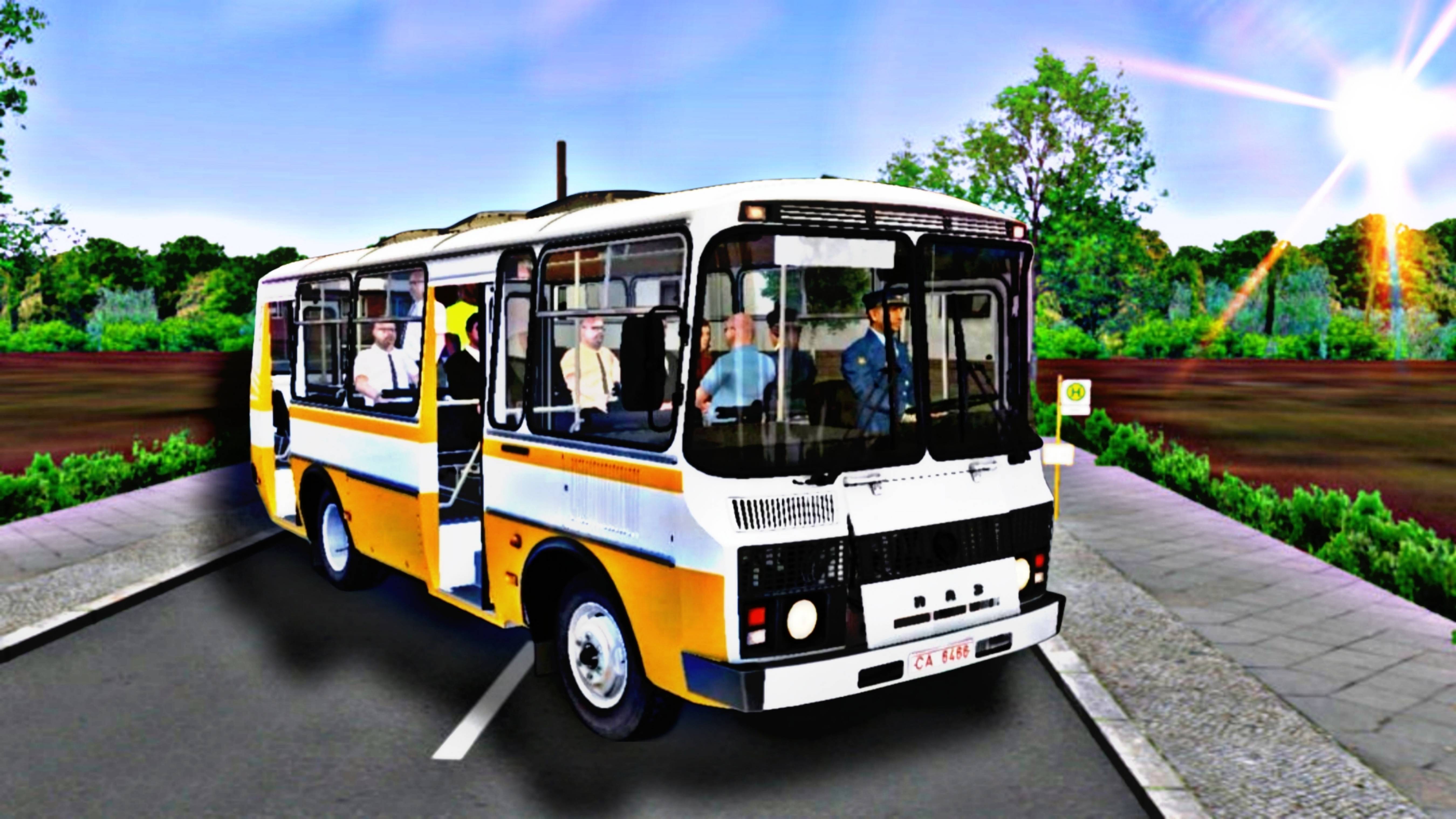 Omsi 2.ПАЗ-32051.Карта: Grundorf смотреть онлайн