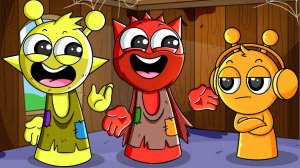 Орен УСЫНОВЛЕН БЕДНОЙ Семьей?! Анимационная игра Incredibox Sprunki