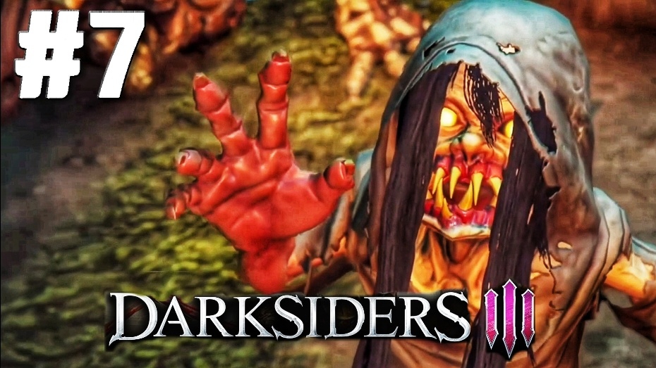 Дети монстры и сбор мечей статуям #7 | 🎃 Darksiders 3 | XBOX ONE