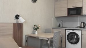 Номер студия на 18 этаже