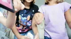 вау анюша вау Настя лп. Рита и рюкзаки 🎒