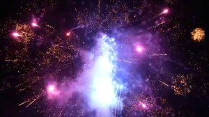 Разнокалиберный салют "PEKING OPERA 4" (с веером), FP-B344, 128 залпов