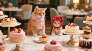 Как котики объелись