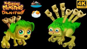 Зелынка - Юная/Взрослая Все Песни и Анимации (My Singing Monsters Dawn Of Fire)