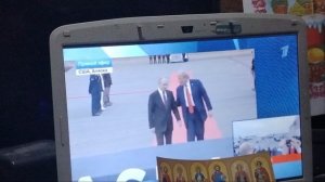 Путин и Трамп на Аляске Видео от Граждан в России 15.08.2025