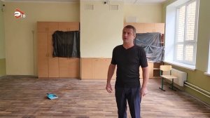 В Раменской средней школе №9 подходит к завершению капитальный ремонт основного корпуса.