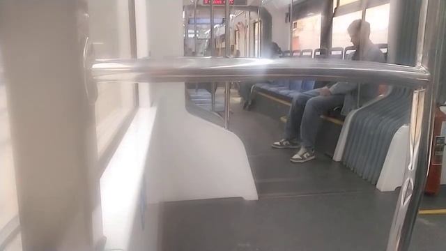 Поездка На Трамвае 50 31341 Метро НовослободскаяДом Культуры Компрессор Москва 14.08.2025