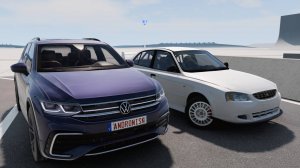 Дрэг-стрип TIGUAN VS TOUAREG  ACCENT VS ELANTRA  ACCENT VS FOCUS ST