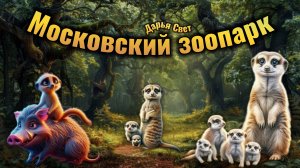 Сурикаты. Крошки землекопы. Маленькие хищники, однако. Московский зоопарк. Лето 2025