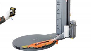 Паллетообмотчик SmartWasp X100a, автоматическа обрезка и удержание пленки. Дистанционное управление!