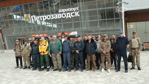 Полсотни пожарных-десантников Тюмени отправились из Карелии домой