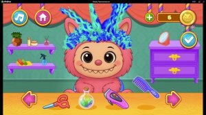 Лабубу Парикмахерская ✂️🚿 СОЗДАЁМ СВОЕГО УНИКАЛЬНОГО ЛАБУБУ #labubu #sprunki