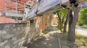 В керченских дворах становится светлее