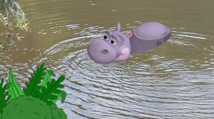 МОЙ БЕГЕМОТИК ... ЗАПЛЫВ ПО ДЕСНЕ