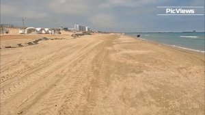 Состояние пляжей в Анапе 2025. Погода в Анапе сегодня 15 августа 2025. Чёрное море. Раннее утро