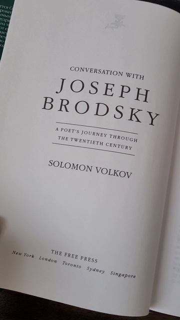 Диалоги с Бродским смотреть онлайн