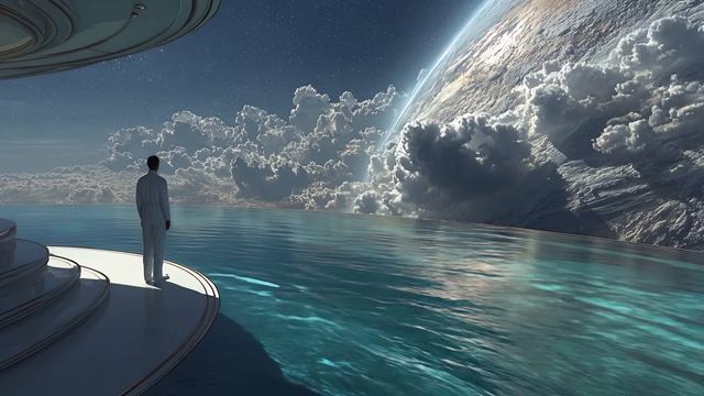 Futuristic Ambient Soundscape ｜ Cosmic Sci-Fi Meditation & Sleep Music