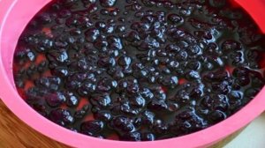 Черничный торт бисквитный