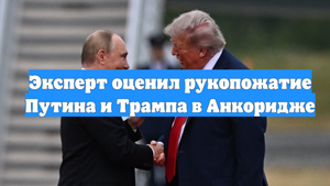 Эксперт оценил рукопожатие Путина и Трампа в Анкоридже
