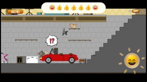 малыш комментирует игру, красную машинку жалко😂 #игры #котэ #котики