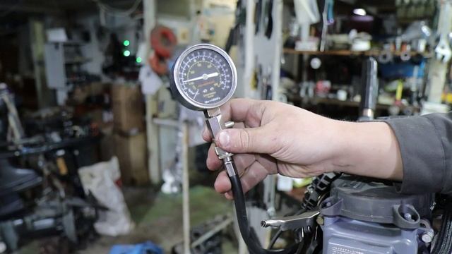 Как проверить компрессию на 4Т лодочном моторе смотреть онлайн