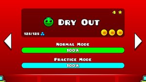 Прохождение Dry out на три золотые монеты