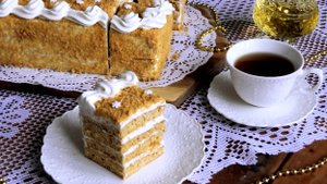 Торт «Медовик» за 30 минут без раскатки коржей