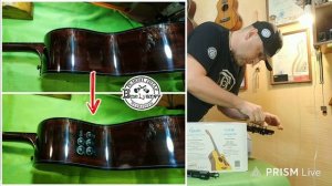 Guitto GGP-02 трансакустическая гитара